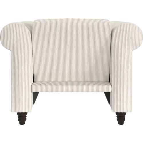 Felix Ii - Fauteuil Relax En Tissu Crème