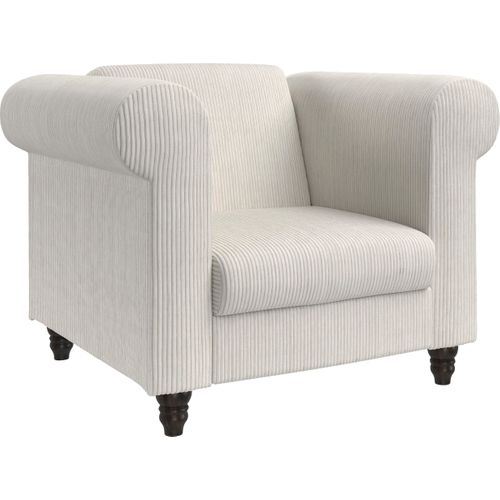 Felix Ii - Fauteuil Relax En Tissu Crème