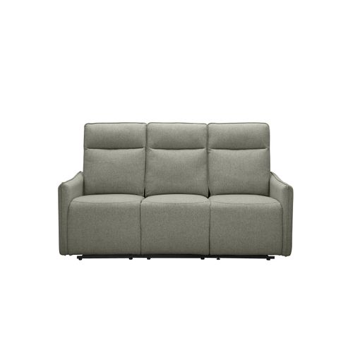 Lugo-canapé 3 Places Avec Fonction Manuelle En Tissu Vert