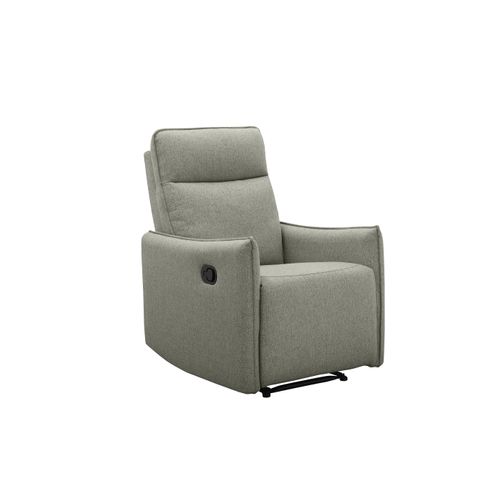 Lugo-fauteuil De Relaxation Manuel En Tissu Vert