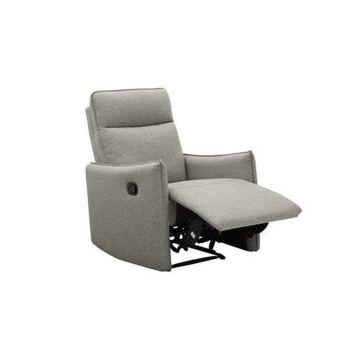 Lugo-fauteuil De Relaxation Manuel En Tissu Vert