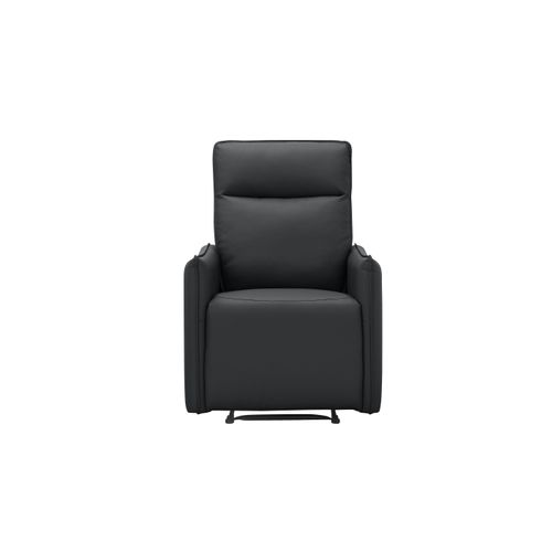 Lugo-fauteuil Avec Fonction Manuelle En Pu Noir