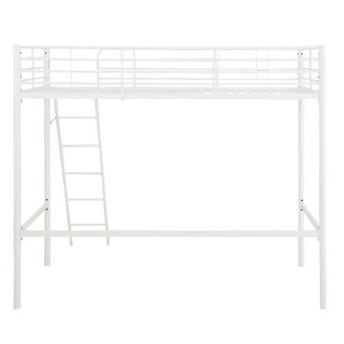 Clove - Lit Mezzanine 140x200 cm Métal Blanc