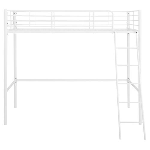 Clove - Lit Mezzanine 140x200 cm Métal Blanc