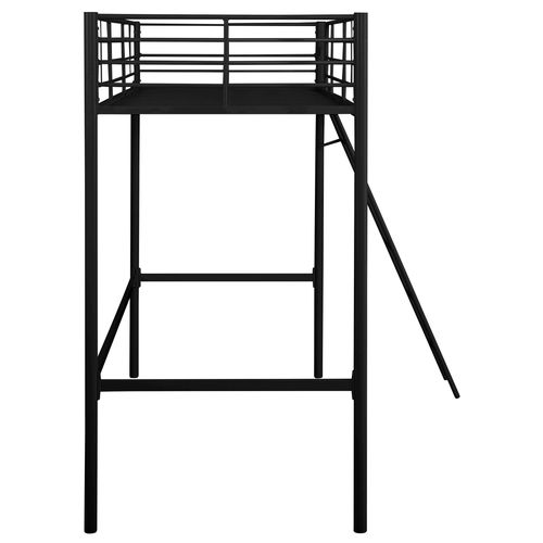 Clove-lit Mezzanine 140x200 En Métal Noir