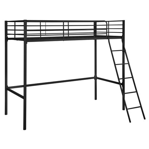 Clove-lit Mezzanine 140x200 En Métal Noir