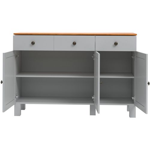 Alby Ii-buffet 3 Portes Et 3 Tiroirs En Pin
