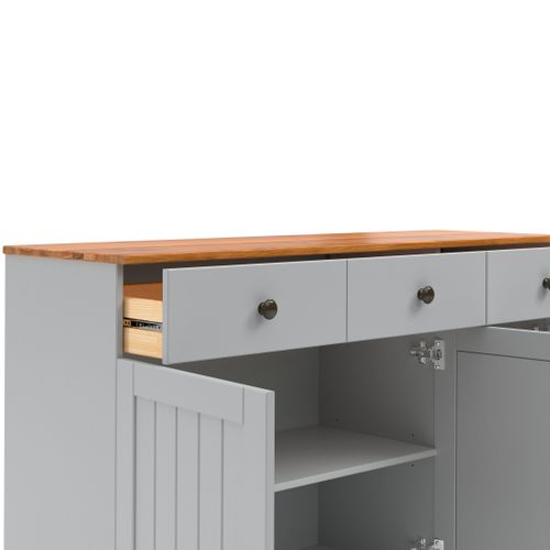 Alby Ii-buffet 3 Portes Et 3 Tiroirs En Pin