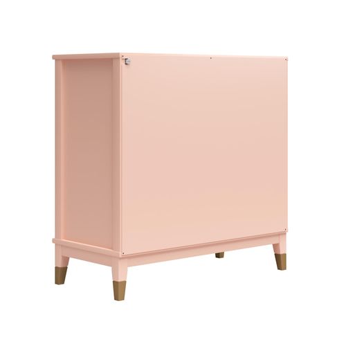 Westerleigh - Armoire Avec 2 Portes En Effet Bois Rose