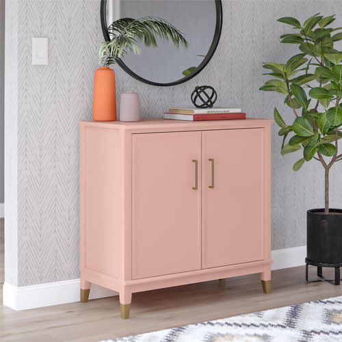 Westerleigh - Armoire Avec 2 Portes En Effet Bois Rose