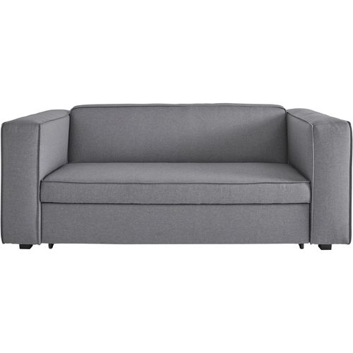 Asmund-canapé Lit Avec Surface De Couchage 160x202 Cm En Line Look Gris