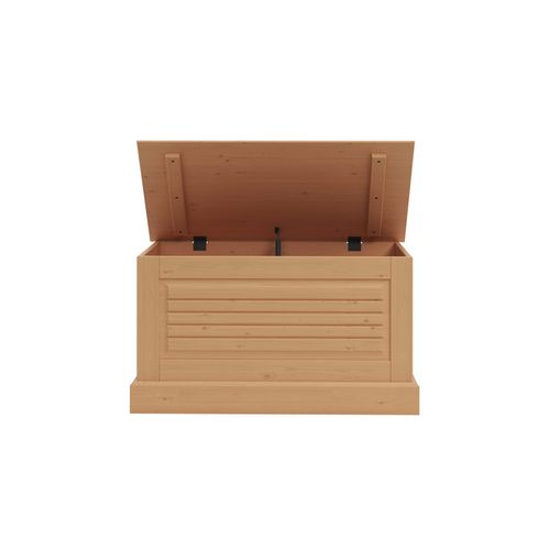 Mille-coffre Avec Porte à Rabat En Pin Nature