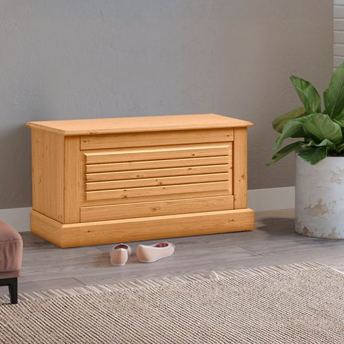 Mille-coffre Avec Porte à Rabat En Pin Nature