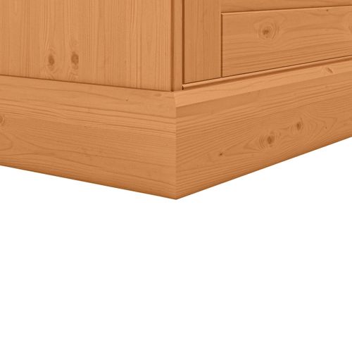 Mille-armoire à 1 Abattant En Pin Nature