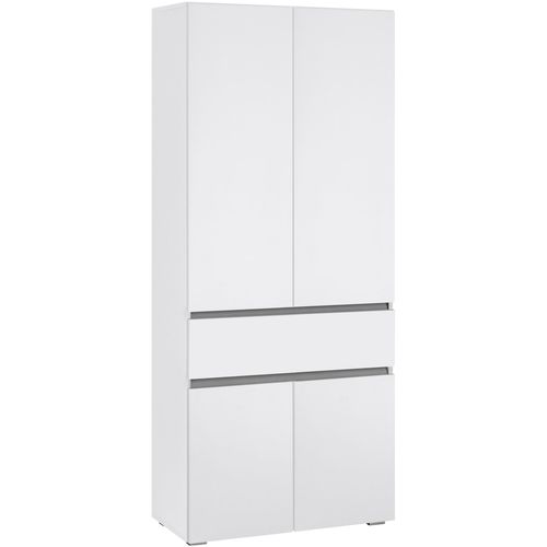 Wisla -colonne Avec 2+2 Door Et 1 Tiroir In White