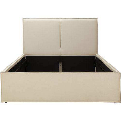 Avignon-lit 140x200 Cm En Lin Beige