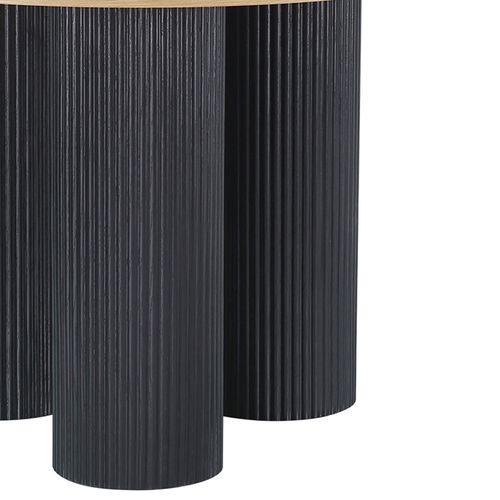 Mandan-table De Salle à Manger 110 Cm 4 Places Aspect Chêne