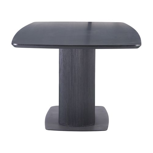 Daleton-table De Salle à Manger 200x100 Cm 10 Couverts Aspect Bois Noir