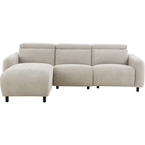 Skaane-skaane 3pl 1 Méridienne L Électrique Crème Cor