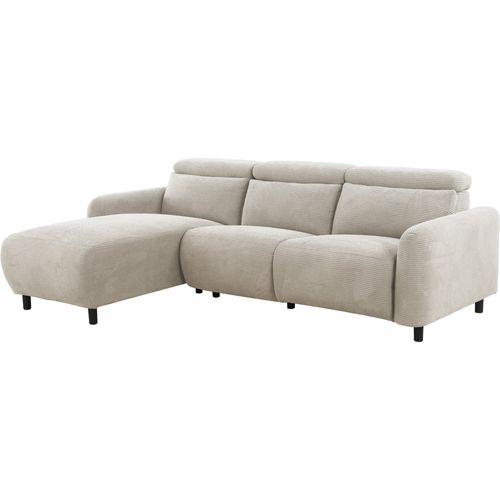 Skaane-skaane 3pl 1 Méridienne L Électrique Crème Cor