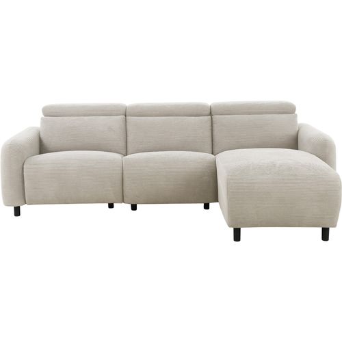 Skaane-skaane 3pl 1 Méridienne R Électrique Crème Cor