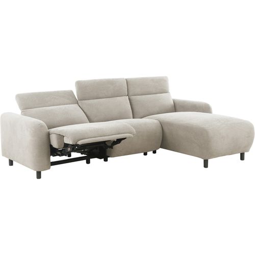 Skaane-skaane 3pl 1 Méridienne R Électrique Crème Cor