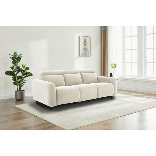 Skaane-skaane 3s 2recl Manuel Velours Côtelé Crème