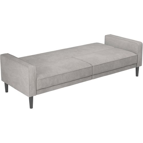 Canapé Avon 3s Tissu Gris Clair