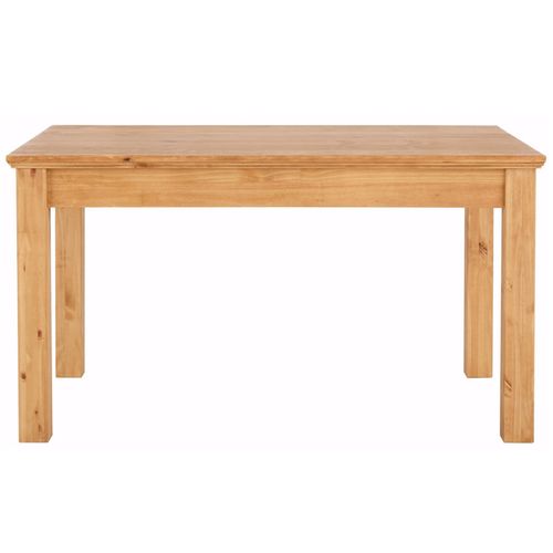 Table De Salle à Manger 140 Cm Avec 1 Tiroir En Pin