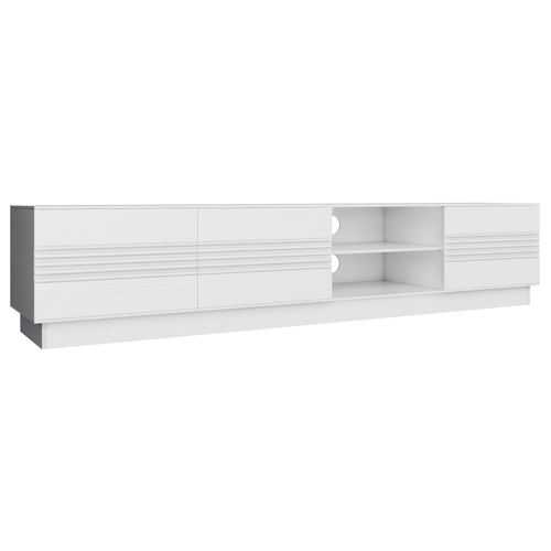 Toro-meuble TV Blanc à 3 Portes