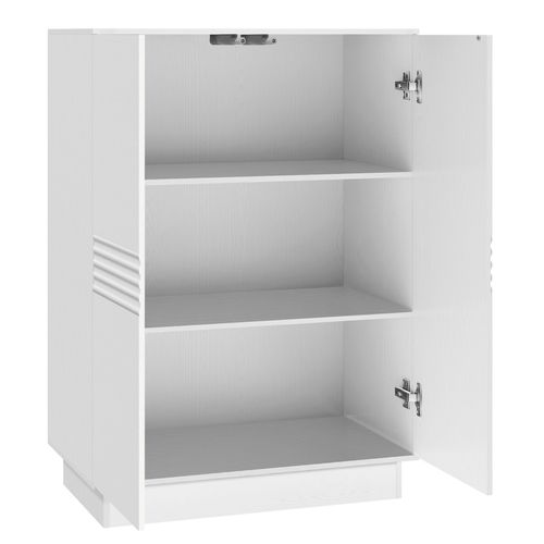 Toro-buffet Haut à 2 Portes Blanc