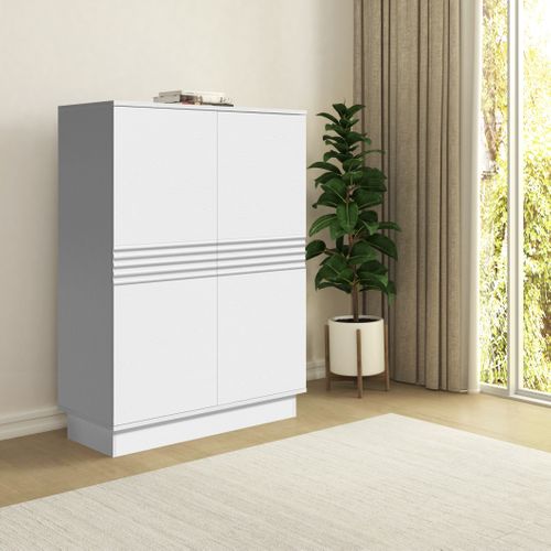 Toro-buffet Haut à 2 Portes Blanc