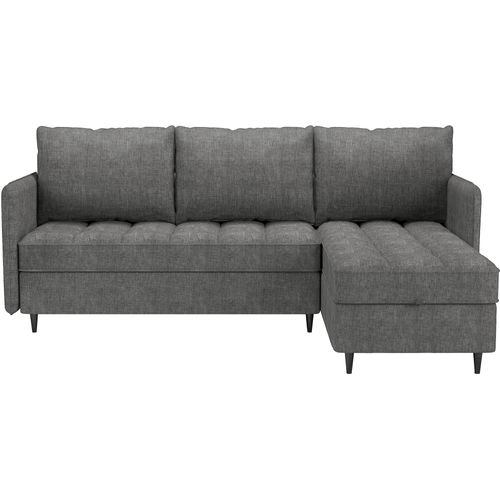 Canapé 3 Places Gris Chenille