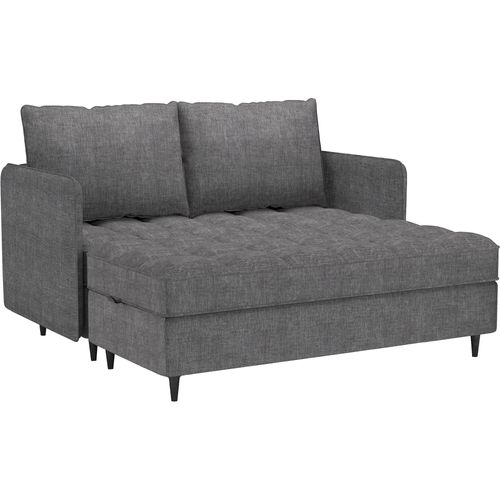 Canapé 3 Places Gris Chenille