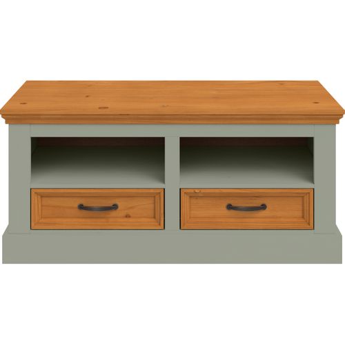 Selma-banc à 2 Tiroirs Vert Pin