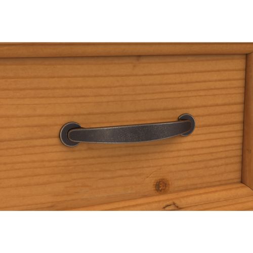 Selma-commode à 4 Tiroirs En Pin Teinté/ciré Vert