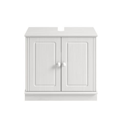 Anita-meuble Sous-évier à 2 Portes Blanc