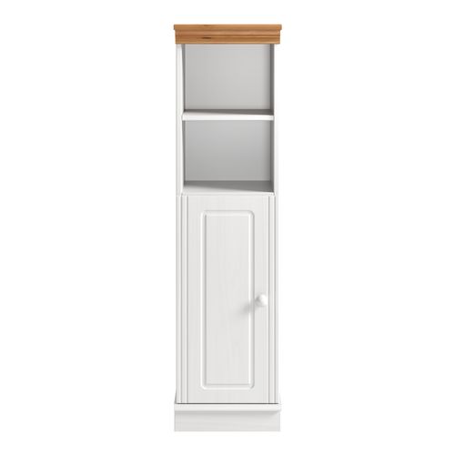 Anita-armoire Droite M, 1 Porte, Blanc/miel