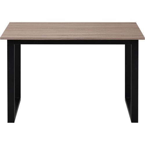 Luton-table De Salle à Manger 120x80 Cm 6 Places Aspect Chêne