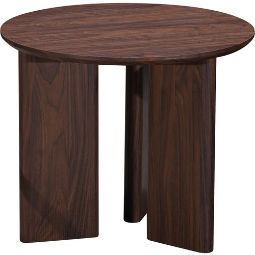 Chatham-table D'appoint 50 Cm Aspect Noyer