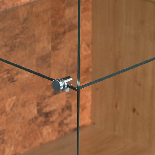 Buffet Haut Vitrine Moderne Avec Éclairage LED 150hx78lx40tcm