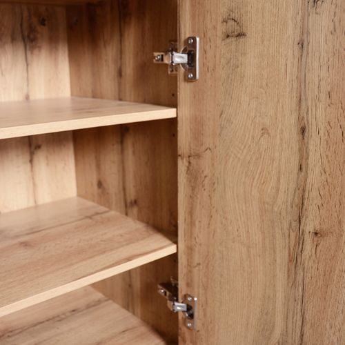 Vestiaire à L'entrée Avec Miroir, Banc Et Meuble à Chaussures, Porte-manteau Mural