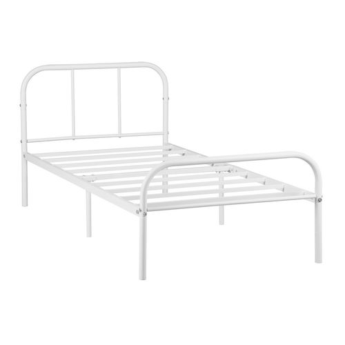 Cadre De Lit Simple Rangement En Métal Design Simple 197*91*28 Cm