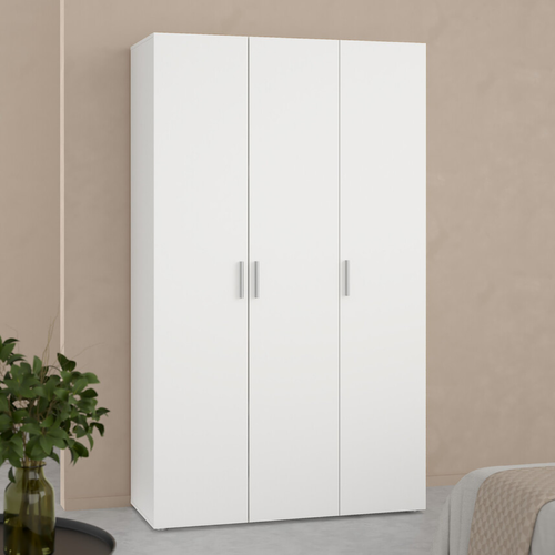 Armoire Avec 3 Portes Blanc H200,9 Cm