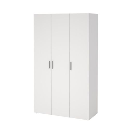 Armoire Avec 3 Portes Blanc H200,9 Cm
