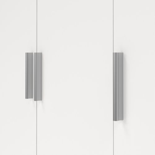 Armoire Avec 3 Portes Blanc H200,9 Cm