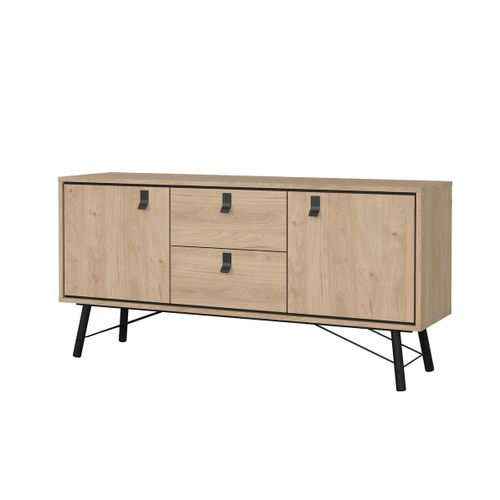Buffet 2 Portes Et Pied En Métal L150,3 Cm