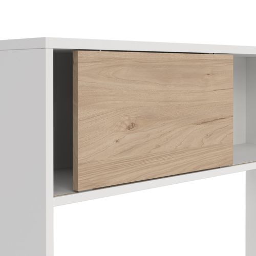 Réhausse pour bureau Class CLASS blanc et imitation chêne.