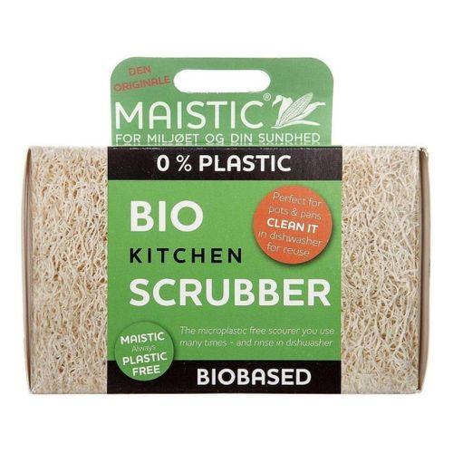 Eponge Sans Plastique En Cellulose De Bois Et Loofah Naturel