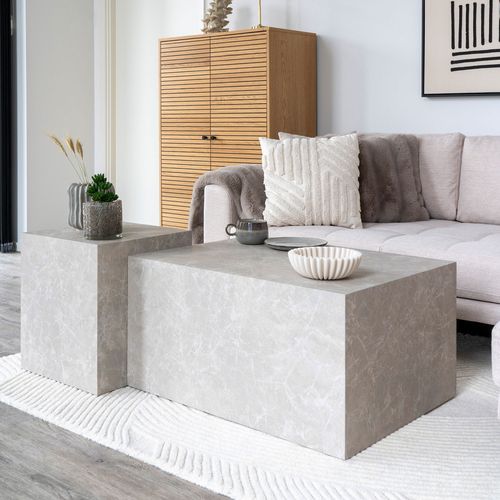 Table D'appoint Effet Marbre